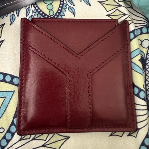 Sold Yves Saint Laurent Leather Photo Holder - Picture 2 of 6